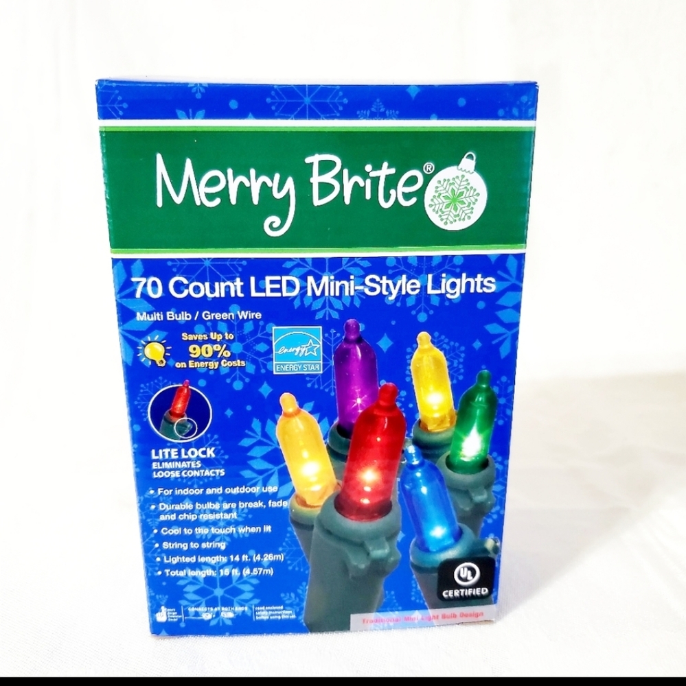 Merry Brite  Mini  Lights  LED